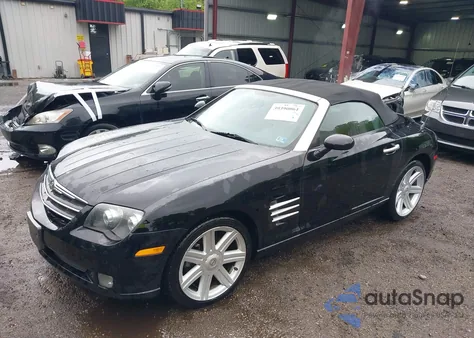 2006 Chrysler Crossfire Limited z USA, uszkodzony, nr VIN 1C3AN65L66X065242